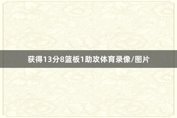 获得13分8篮板1助攻体育录像/图片
