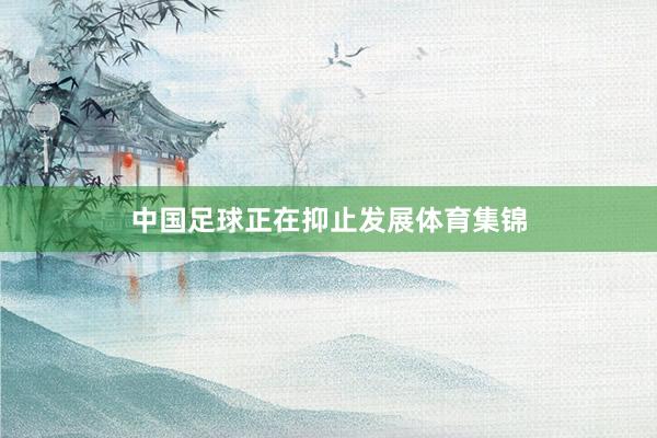 中国足球正在抑止发展体育集锦